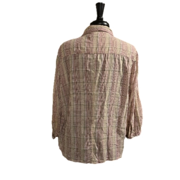 WOOLRICH Lightweight Size XL Top Button Down - Picture 2 of 6